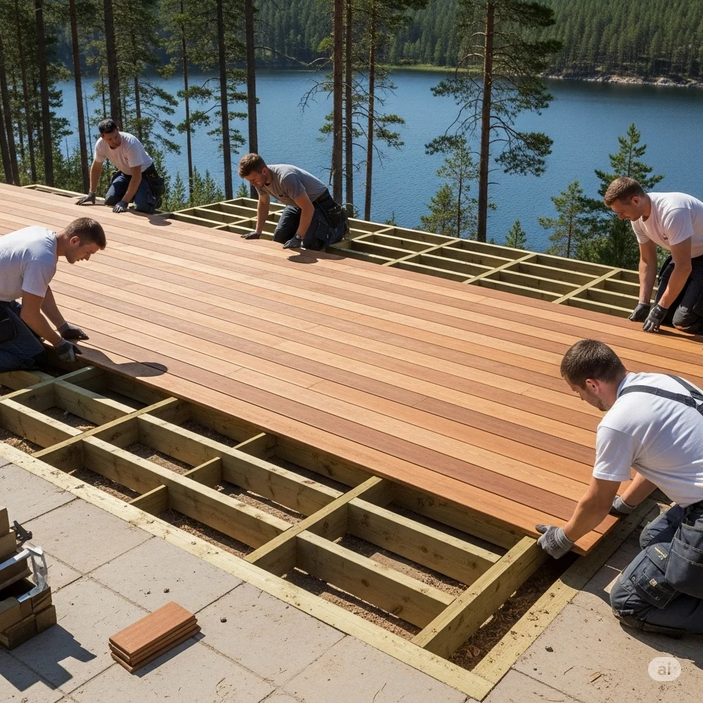 Deck (Ahşap Zemin) Montajı